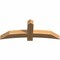 Ekena Millwork Bellingham Timber Gable Bracket, Western Red Cedar, 60"W x 22"H x 5 1/2"D x 5 1/2"F, 9/12 Pitch GBW060X22X0606BEL00SWR - alternate 3
